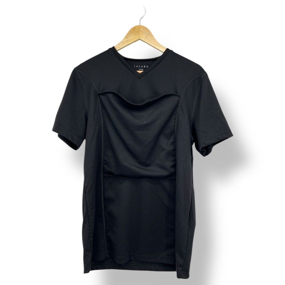 Lalabu Men’s ‘Dad Shirt’ Black Size Large